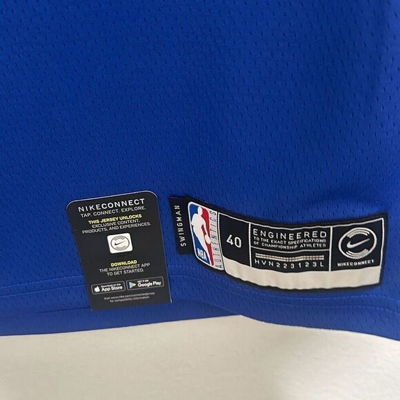 NWT Nike Mens Royal Blue Kawhi Leonard Icon LA‎ Clippers Swingman Jersey Small - Picture 3 of 5